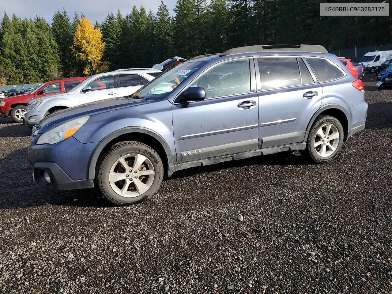 4S4BRBLC9E3283175 2014 Subaru Outback 2.5I Limited