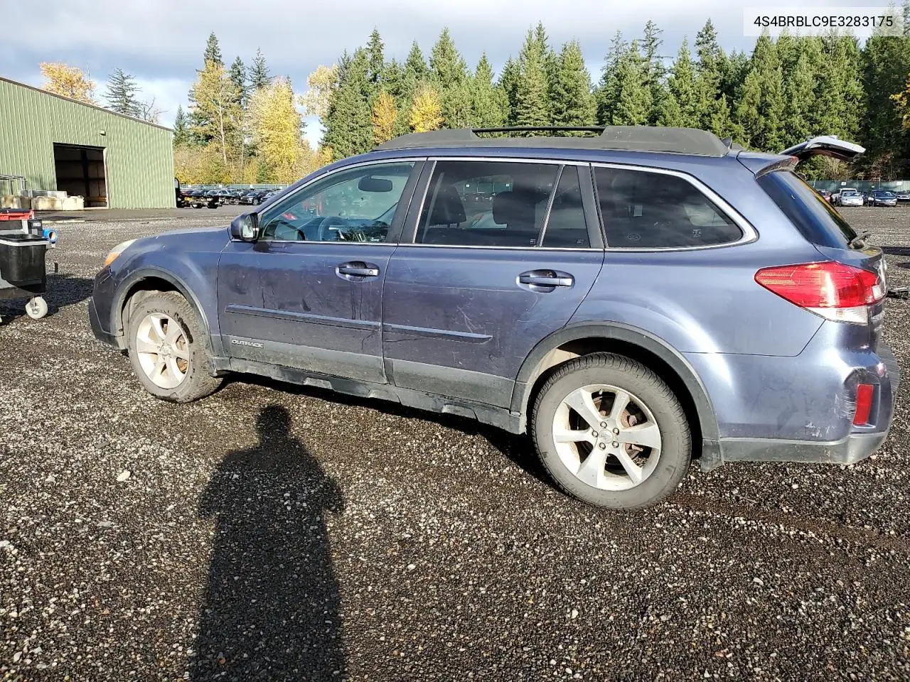 4S4BRBLC9E3283175 2014 Subaru Outback 2.5I Limited