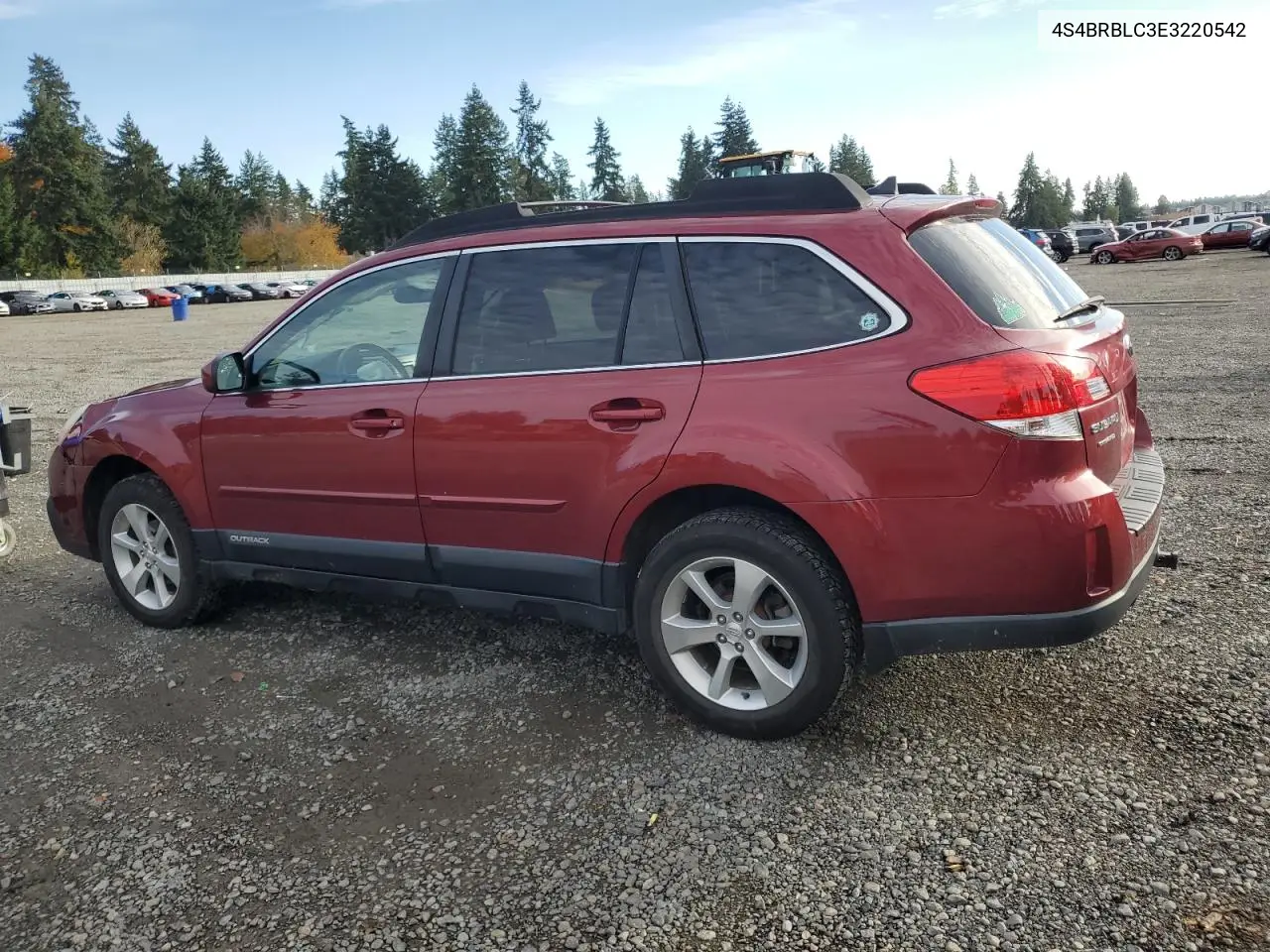 4S4BRBLC3E3220542 2014 Subaru Outback 2.5I Limited