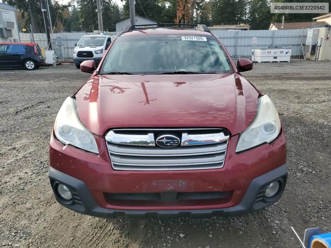 4S4BRBLC3E3220542 2014 Subaru Outback 2.5I Limited