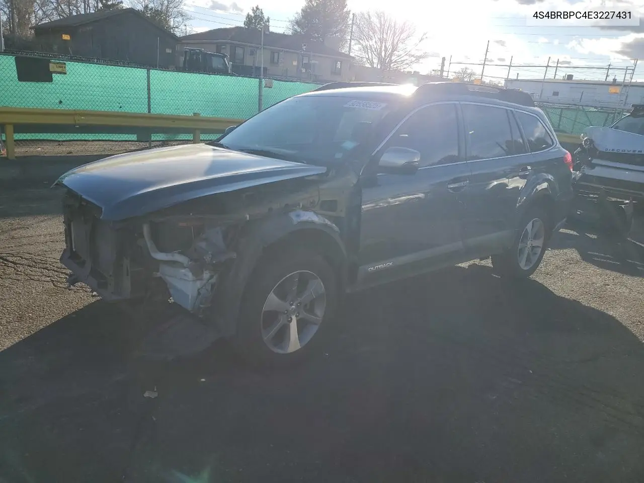 4S4BRBPC4E3227431 2014 Subaru Outback 2.5I Limited