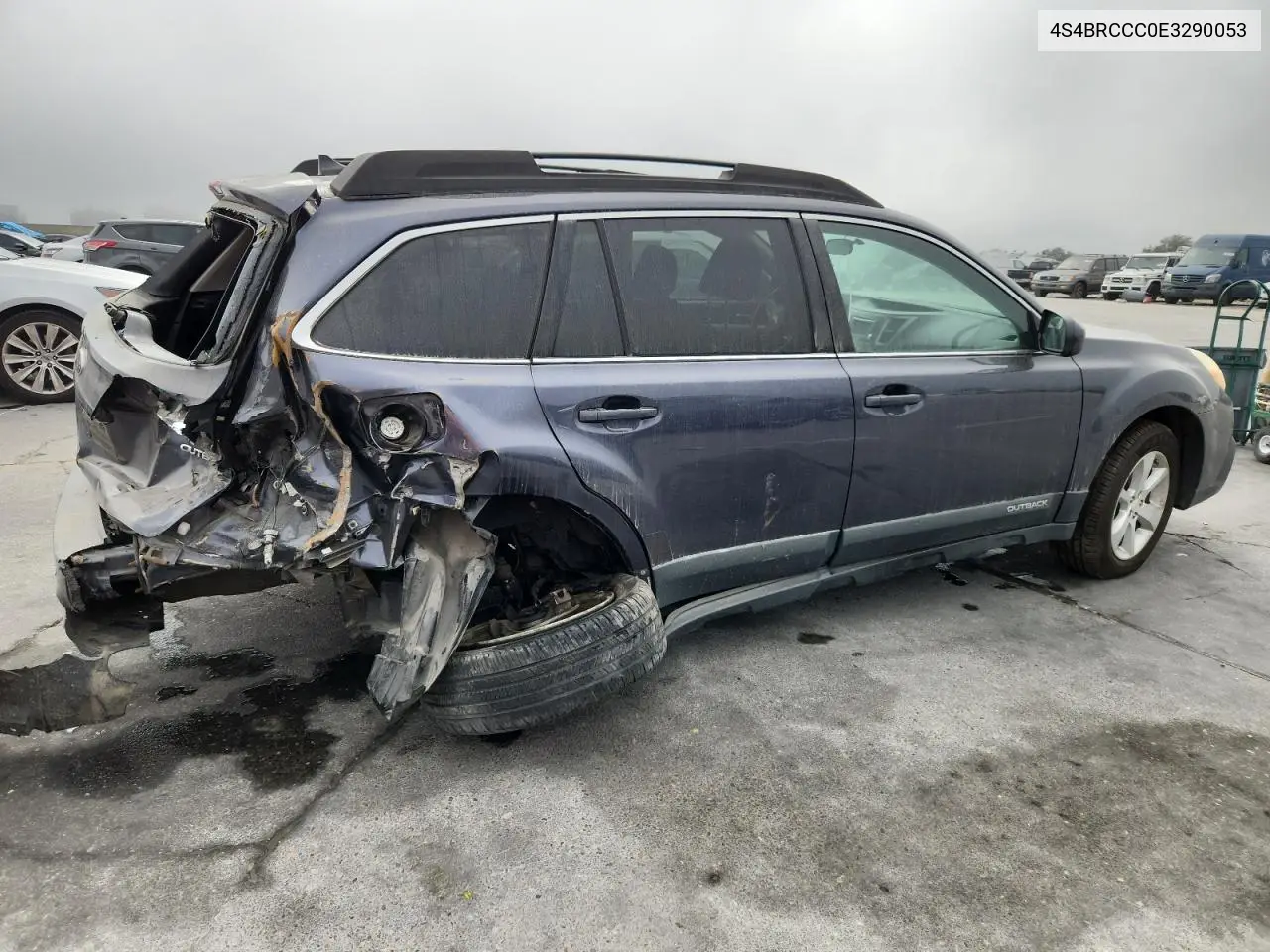 4S4BRCCC0E3290053 2014 Subaru Outback 2.5I Premium