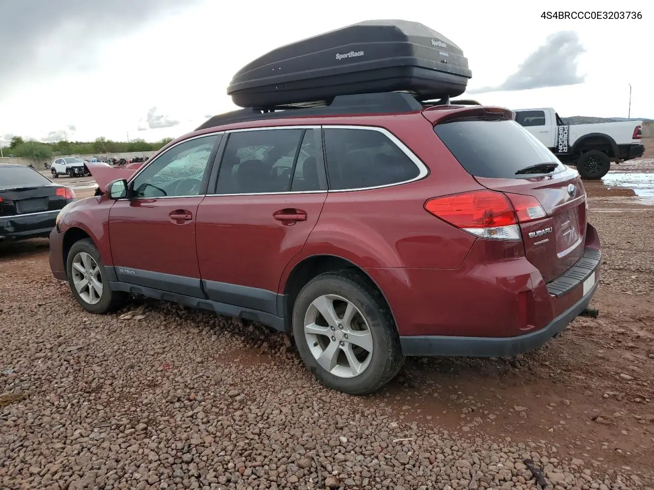 4S4BRCCC0E3203736 2014 Subaru Outback 2.5I Premium