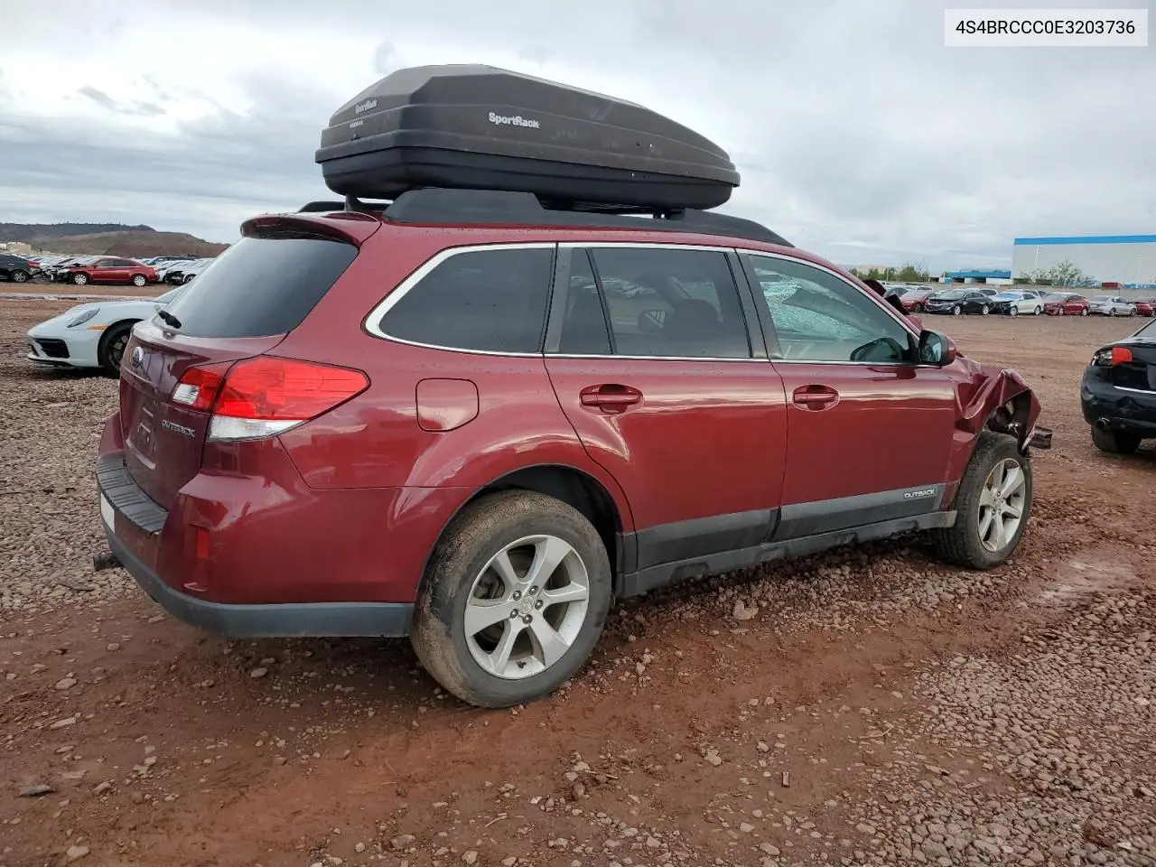 4S4BRCCC0E3203736 2014 Subaru Outback 2.5I Premium