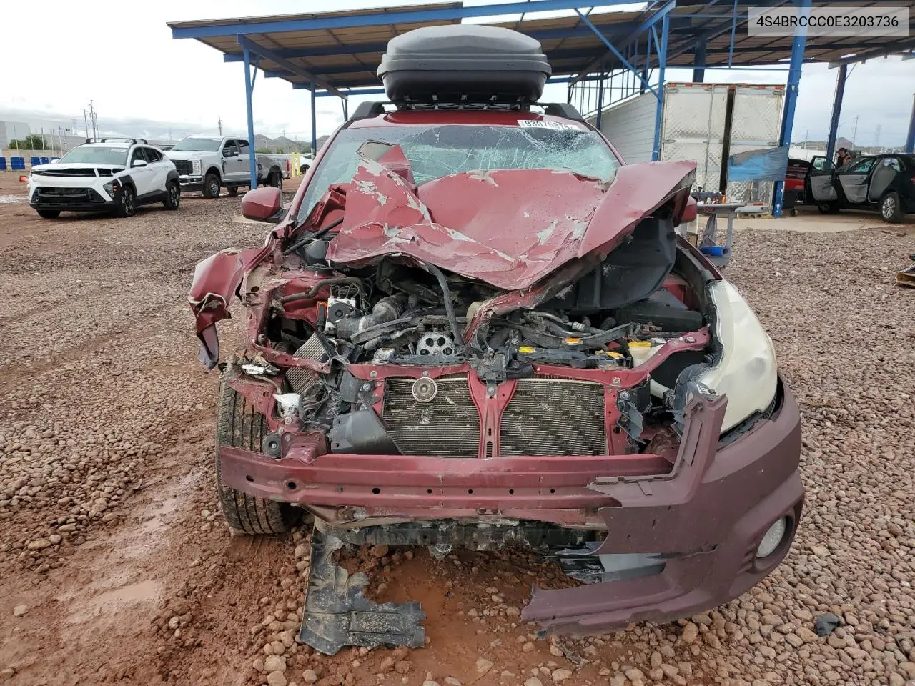 4S4BRCCC0E3203736 2014 Subaru Outback 2.5I Premium