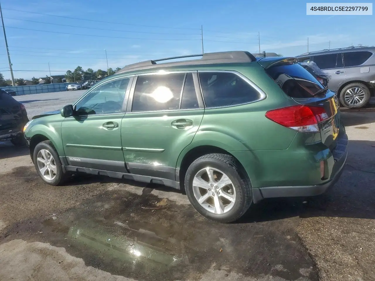 4S4BRDLC5E2297799 2014 Subaru Outback 3.6R Limited