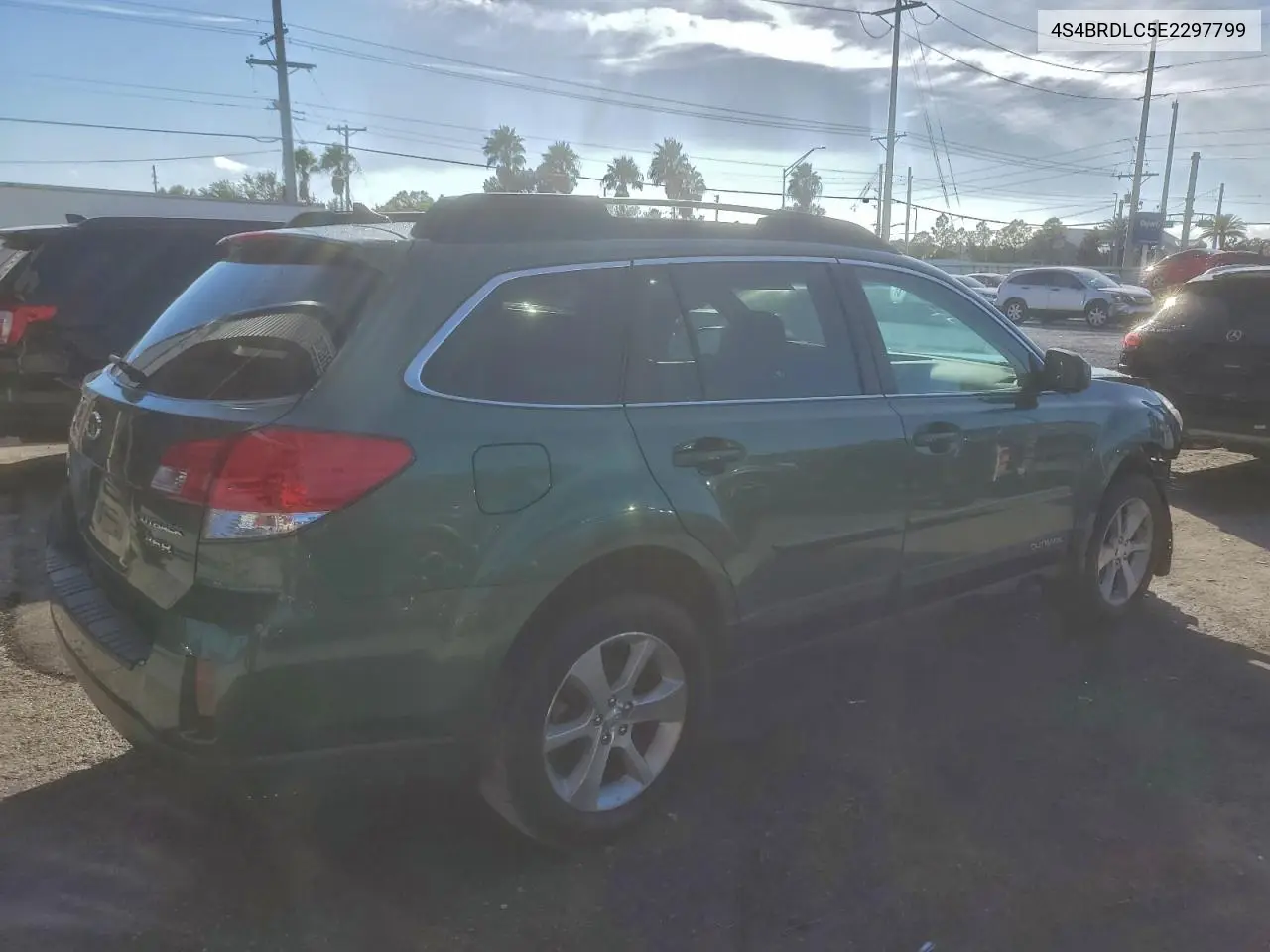 4S4BRDLC5E2297799 2014 Subaru Outback 3.6R Limited