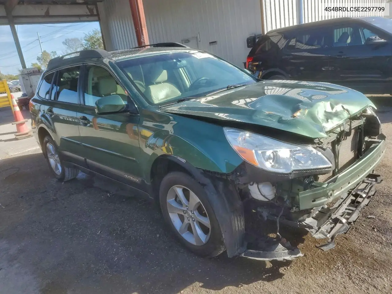 4S4BRDLC5E2297799 2014 Subaru Outback 3.6R Limited