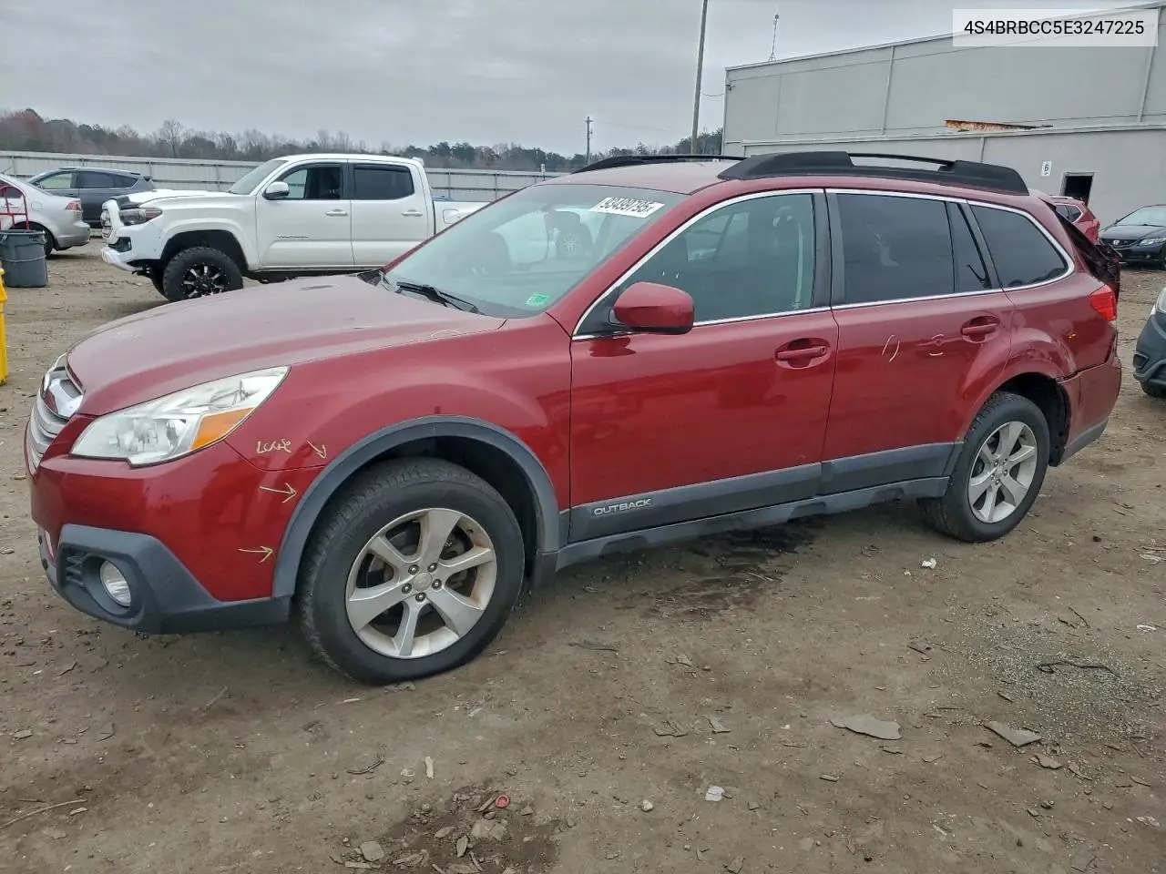 4S4BRBCC5E3247225 2014 Subaru Outback 2.5I Premium
