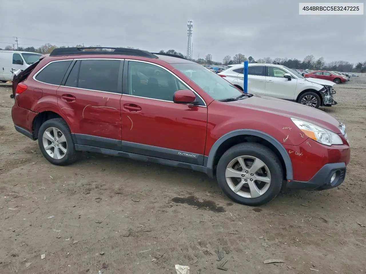 4S4BRBCC5E3247225 2014 Subaru Outback 2.5I Premium