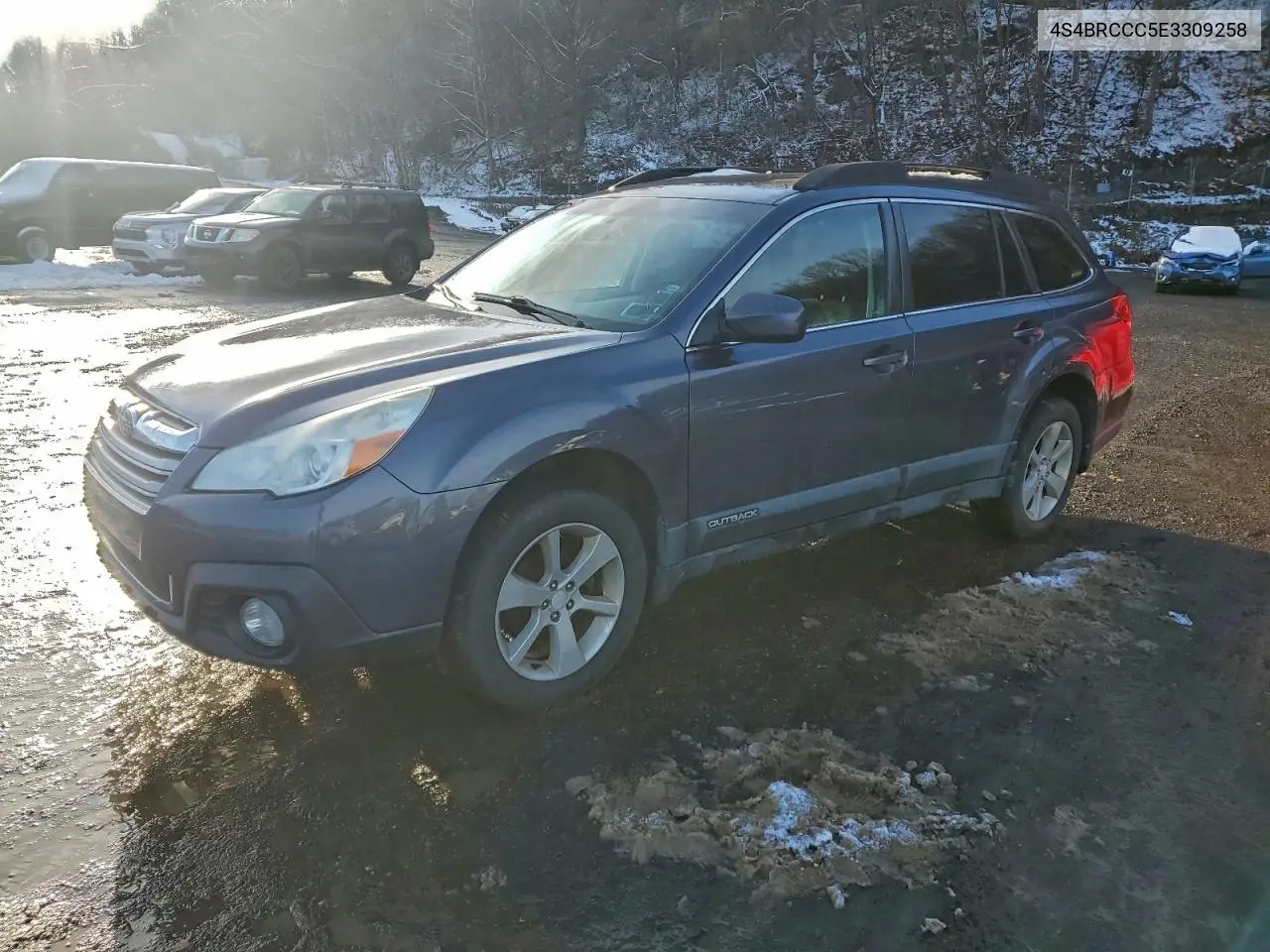 4S4BRCCC5E3309258 2014 Subaru Outback 2.5I Premium