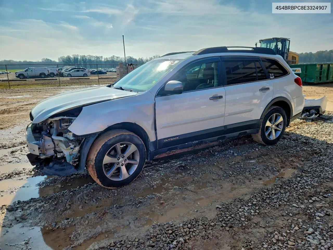 4S4BRBPC8E3324907 2014 Subaru Outback 2.5I Limited