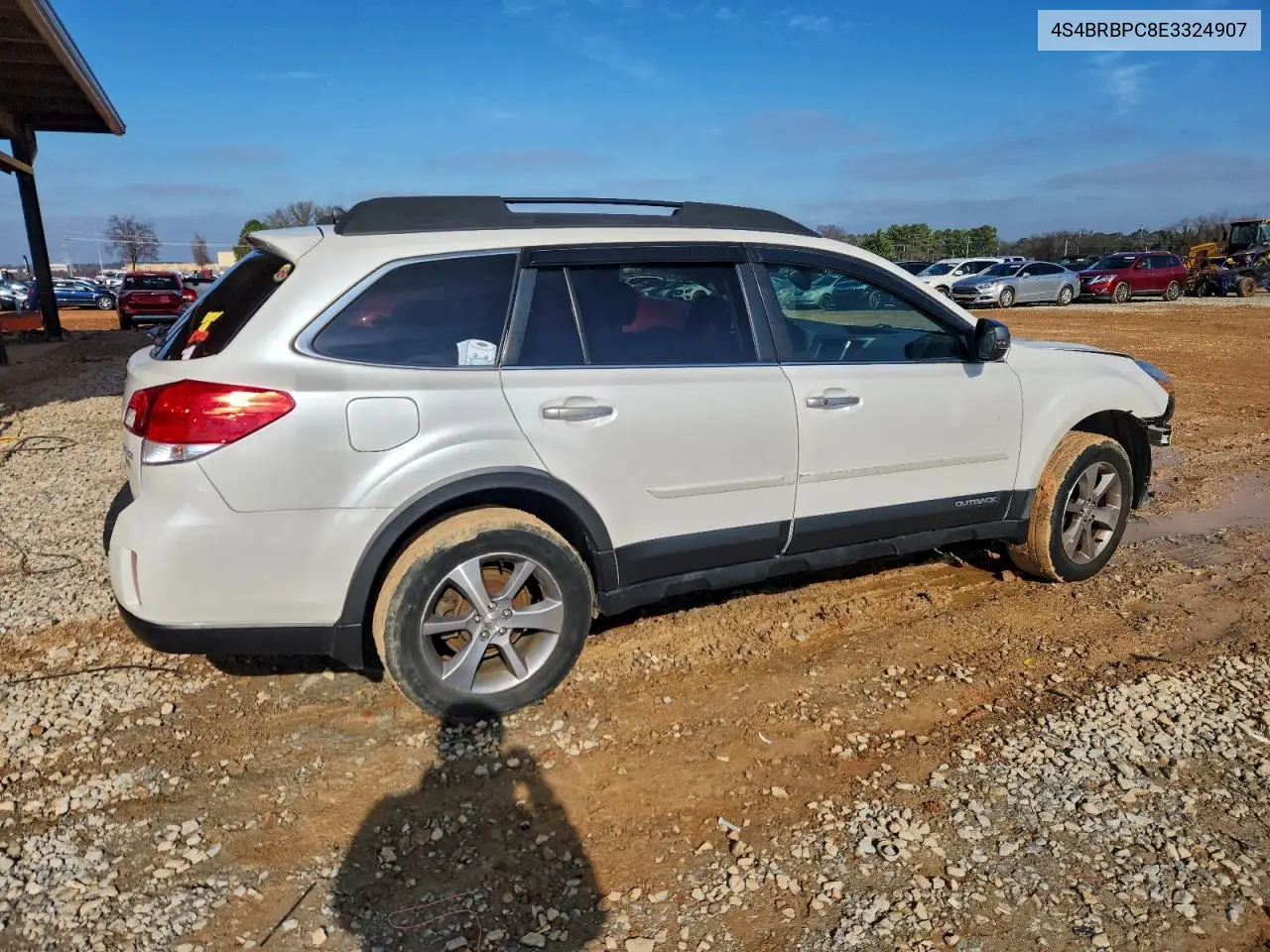 4S4BRBPC8E3324907 2014 Subaru Outback 2.5I Limited