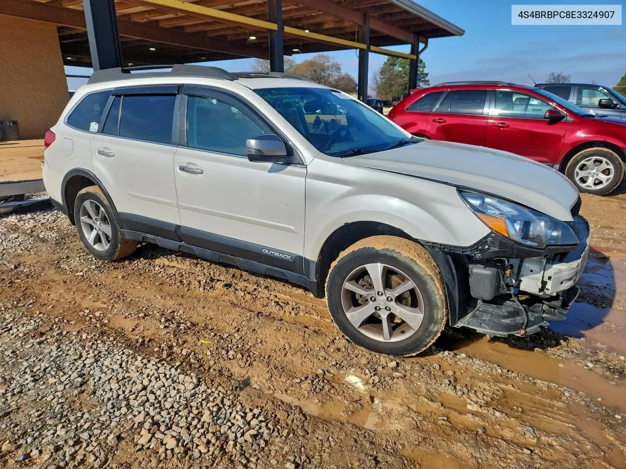 4S4BRBPC8E3324907 2014 Subaru Outback 2.5I Limited