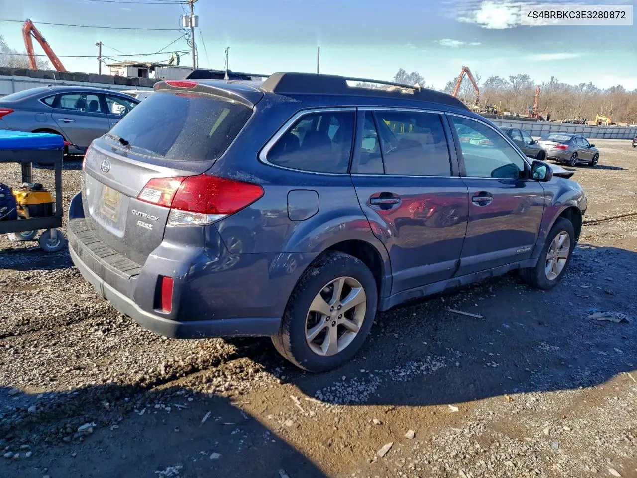 4S4BRBKC3E3280872 2014 Subaru Outback 2.5I Limited