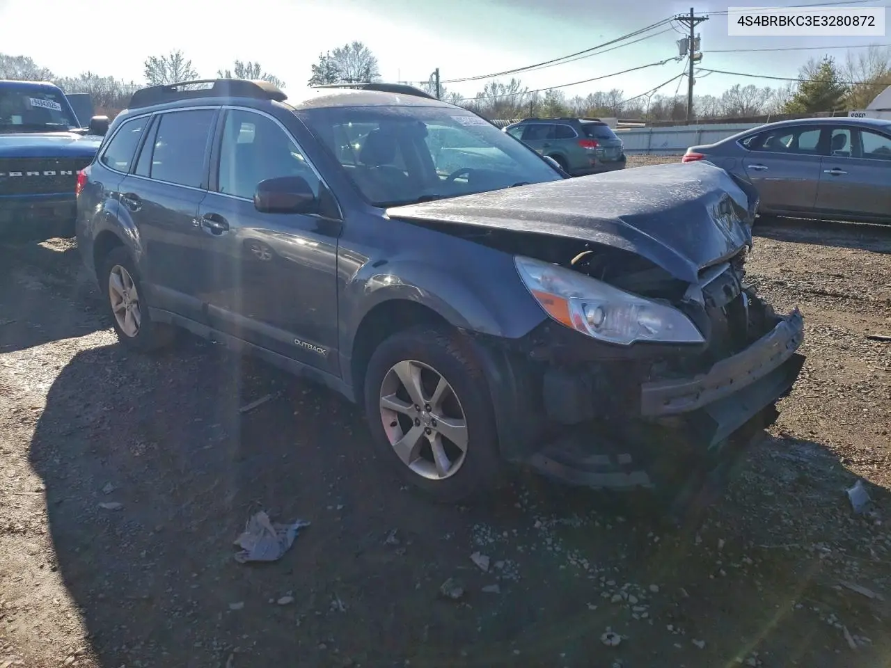 4S4BRBKC3E3280872 2014 Subaru Outback 2.5I Limited
