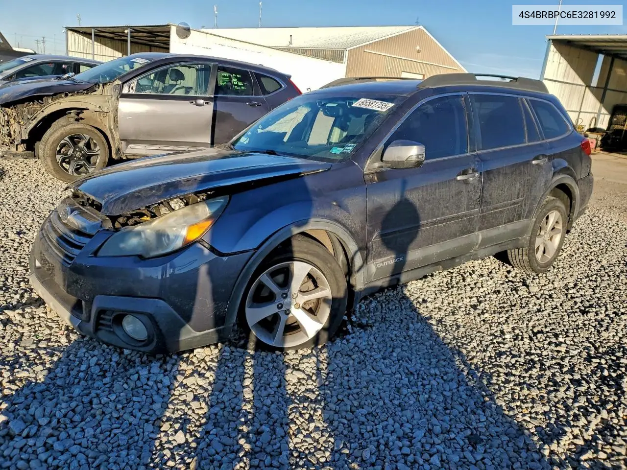 4S4BRBPC6E3281992 2014 Subaru Outback 2.5I Limited