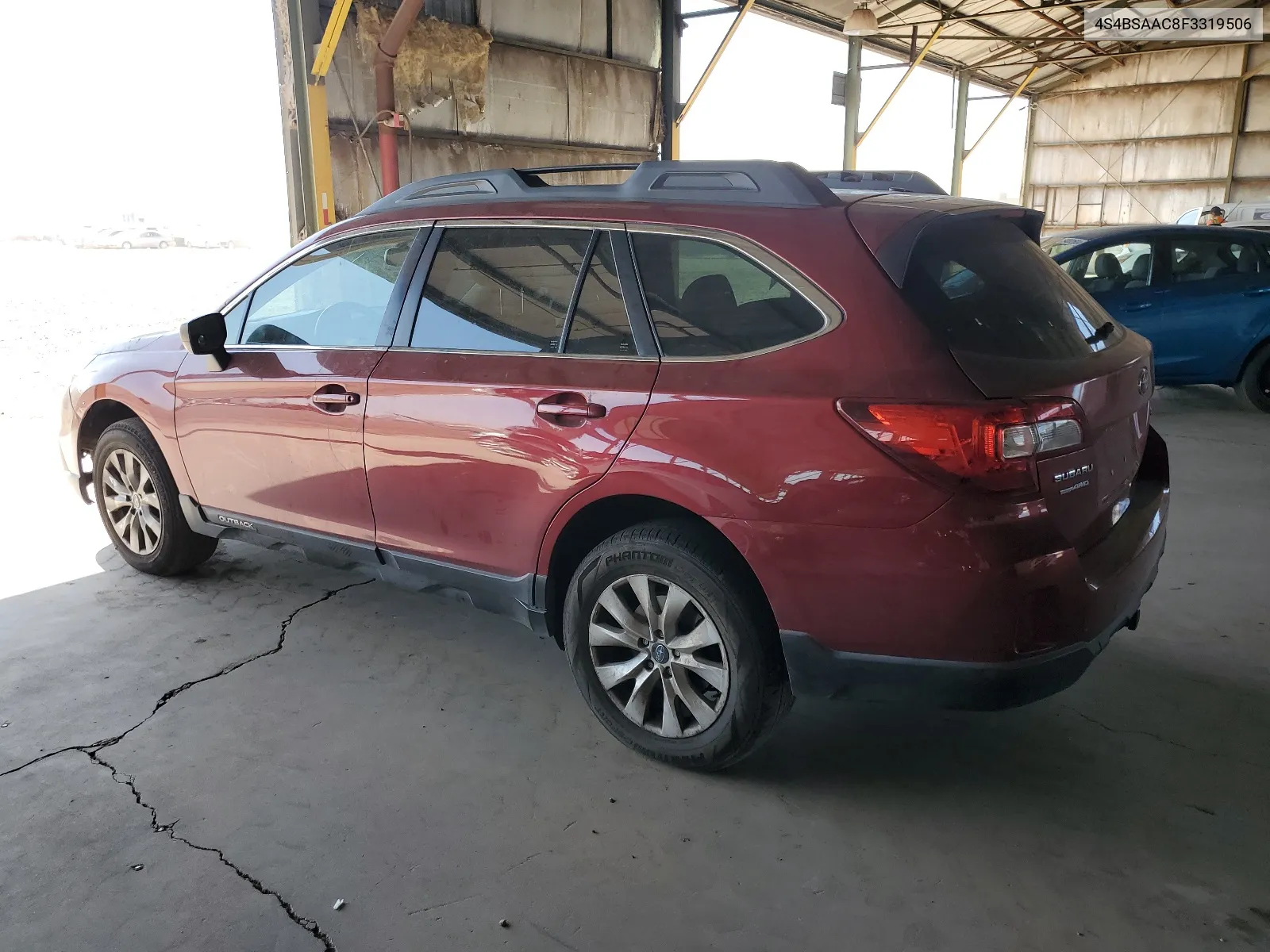 2015 Subaru Outback 2.5I VIN: 4S4BSAAC8F3319506 Lot: 53352884