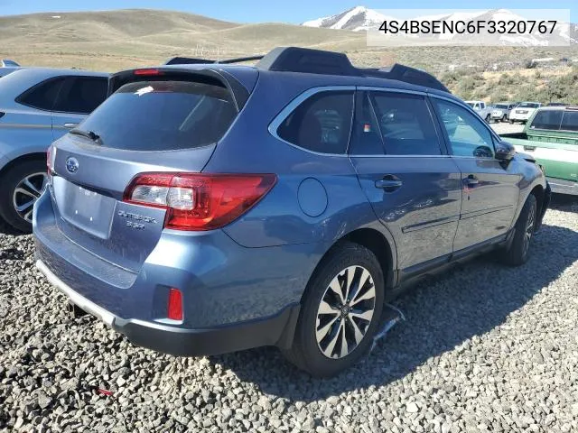 4S4BSENC6F3320767 2015 Subaru Outback 3.6R Limited