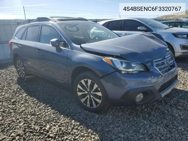 4S4BSENC6F3320767 2015 Subaru Outback 3.6R Limited