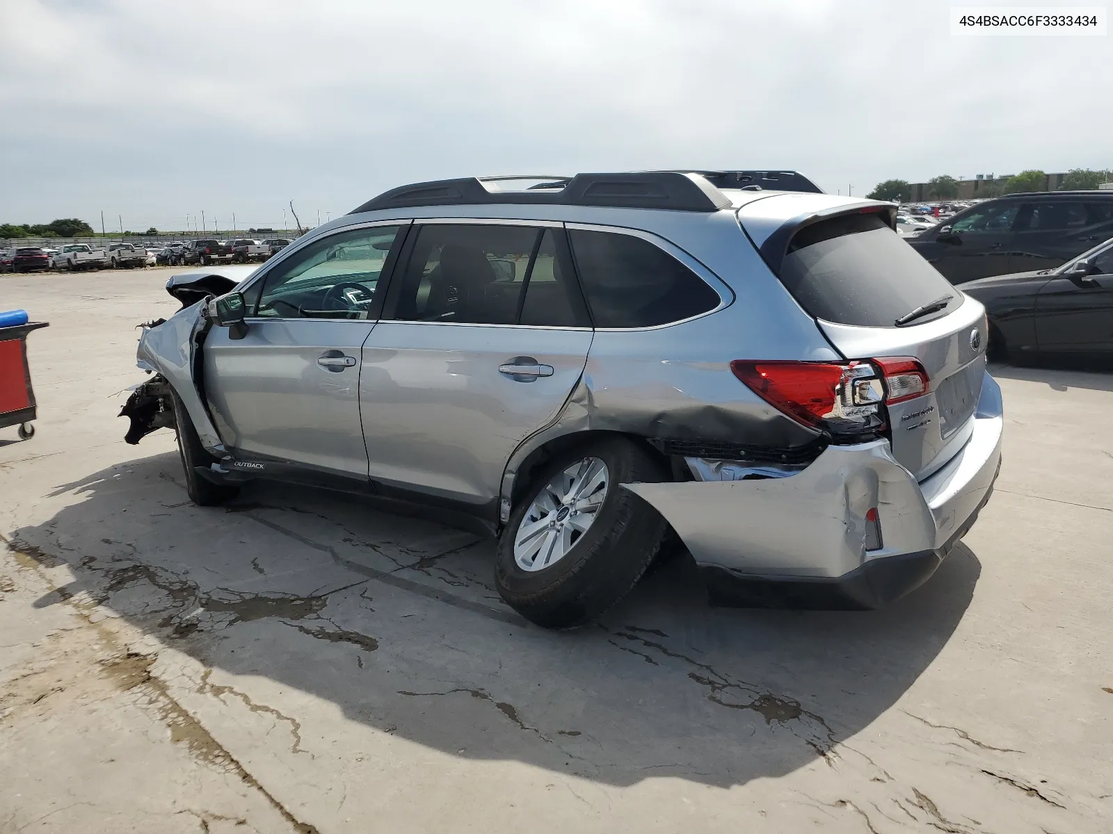 2015 Subaru Outback 2.5I Premium VIN: 4S4BSACC6F3333434 Lot: 55229774