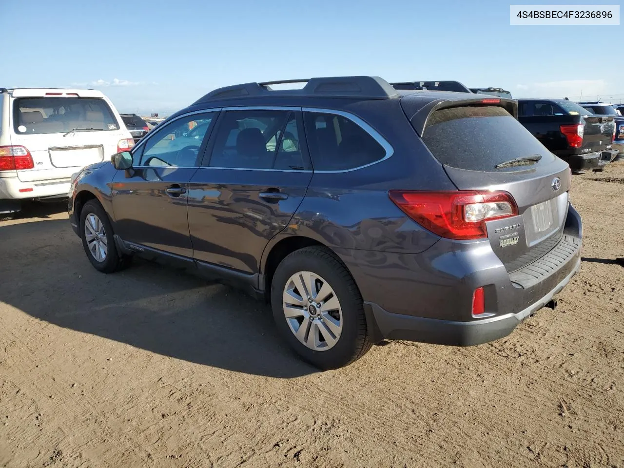 2015 Subaru Outback 2.5I Premium VIN: 4S4BSBEC4F3236896 Lot: 59421424