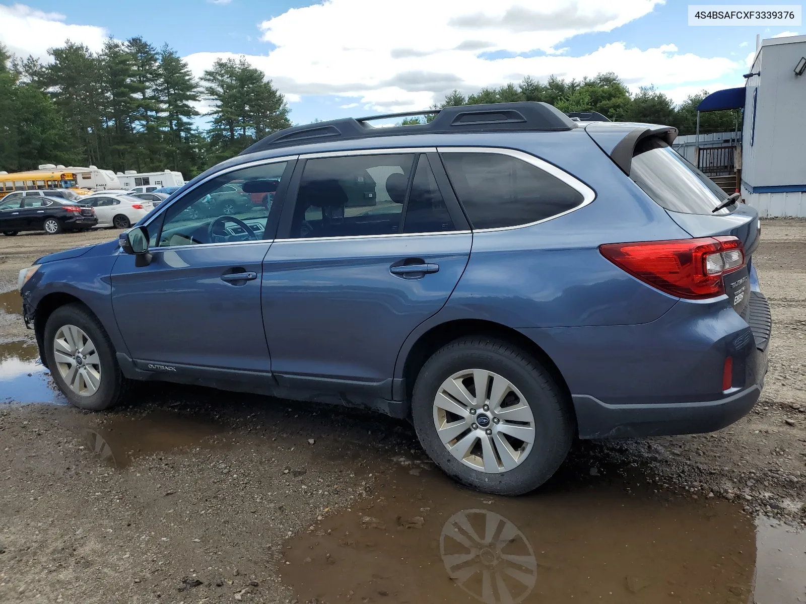 2015 Subaru Outback 2.5I Premium VIN: 4S4BSAFCXF3339376 Lot: 59961474