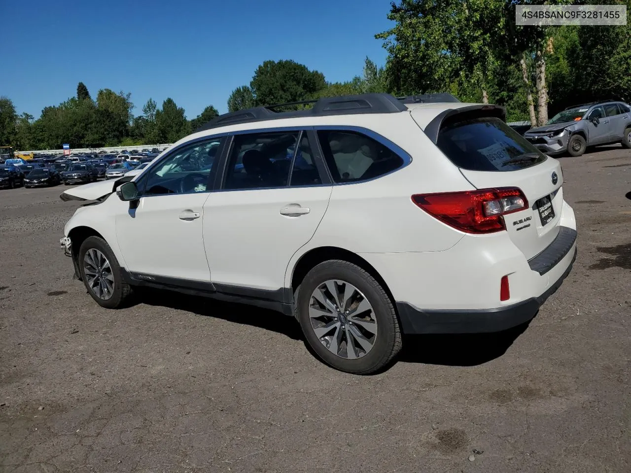 2015 Subaru Outback 2.5I Limited VIN: 4S4BSANC9F3281455 Lot: 60471924