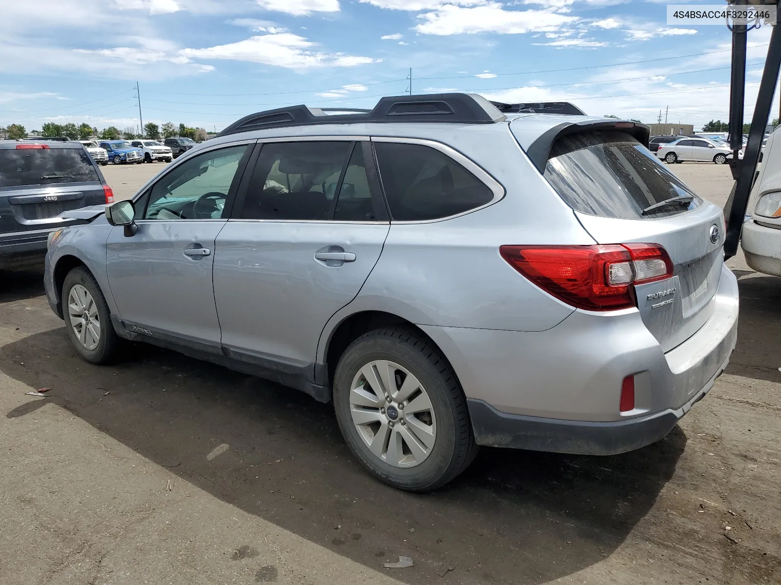 2015 Subaru Outback 2.5I Premium VIN: 4S4BSACC4F3292446 Lot: 60975224