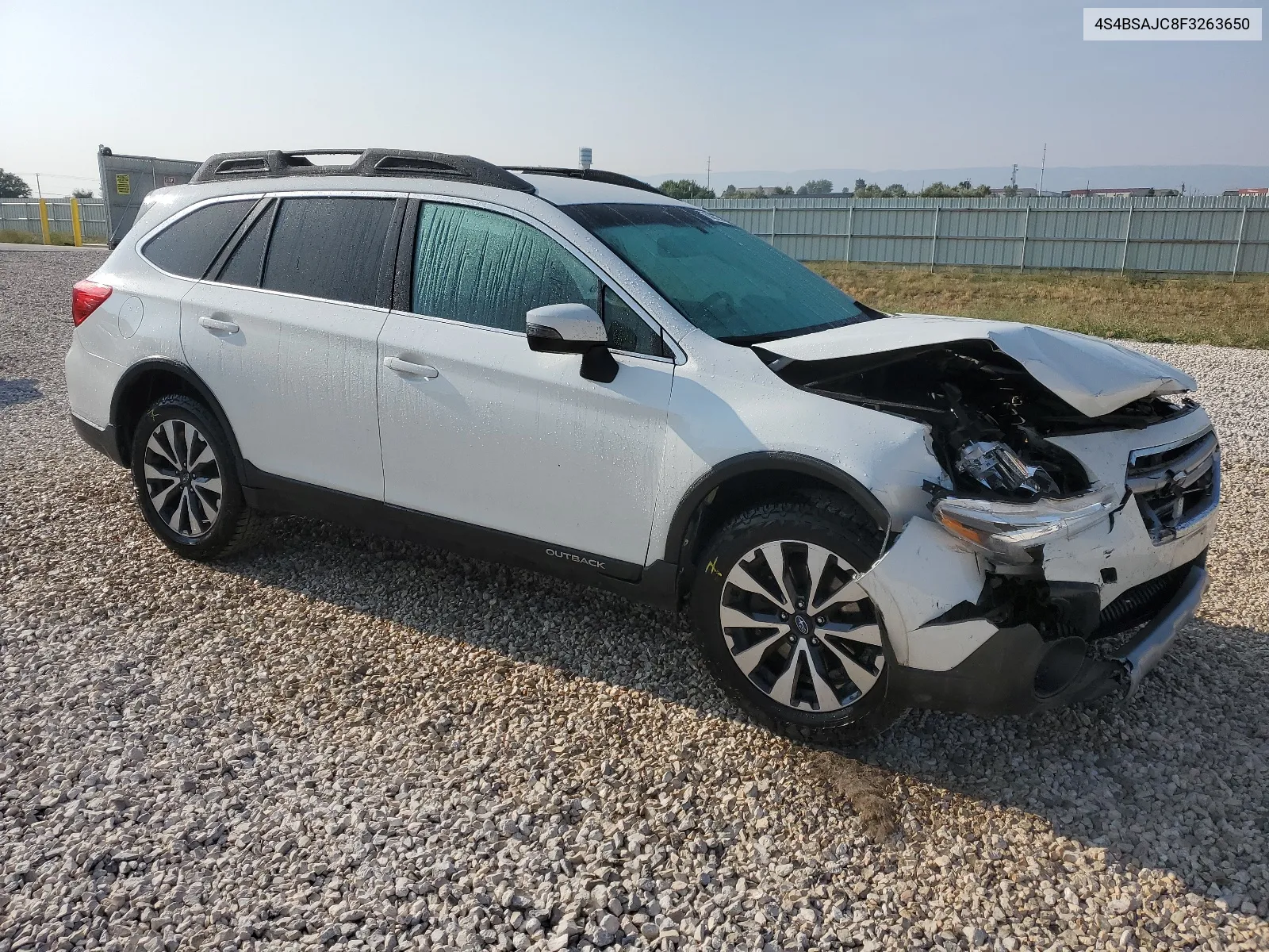 2015 Subaru Outback 2.5I Limited VIN: 4S4BSAJC8F3263650 Lot: 63032564