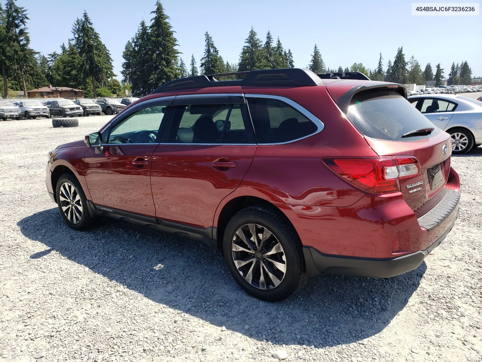 2015 Subaru Outback 2.5I Limited VIN: 4S4BSAJC6F3236236 Lot: 63067044