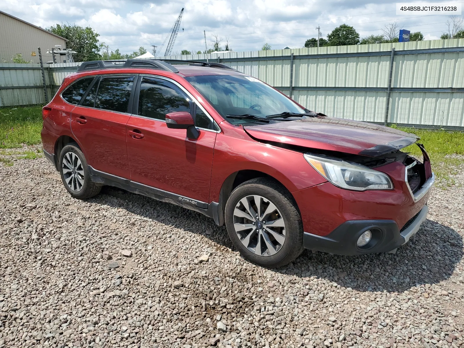 4S4BSBJC1F3216238 2015 Subaru Outback 2.5I Limited