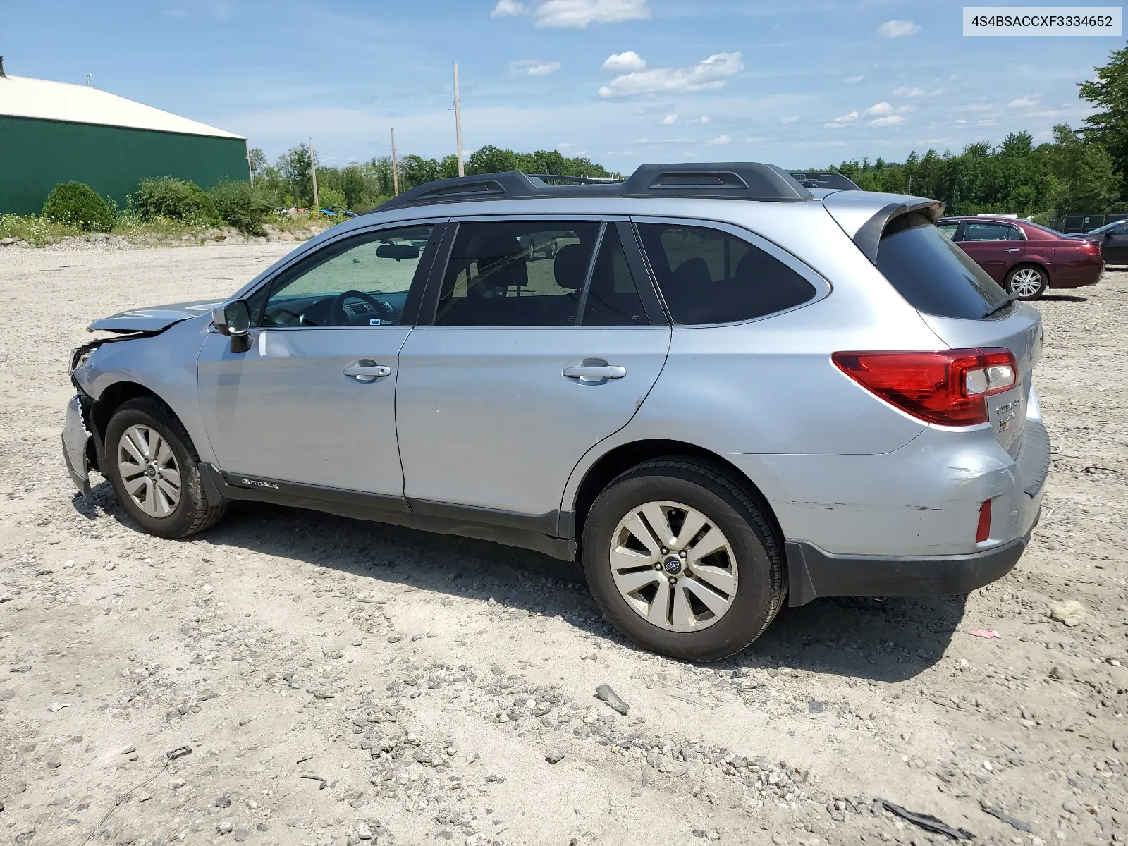 2015 Subaru Outback 2.5I Premium VIN: 4S4BSACCXF3334652 Lot: 63608784