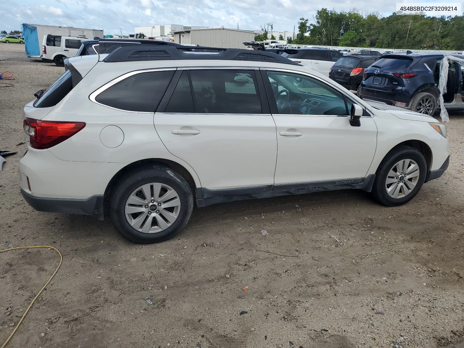 2015 Subaru Outback 2.5I Premium VIN: 4S4BSBDC2F3209214 Lot: 63724184