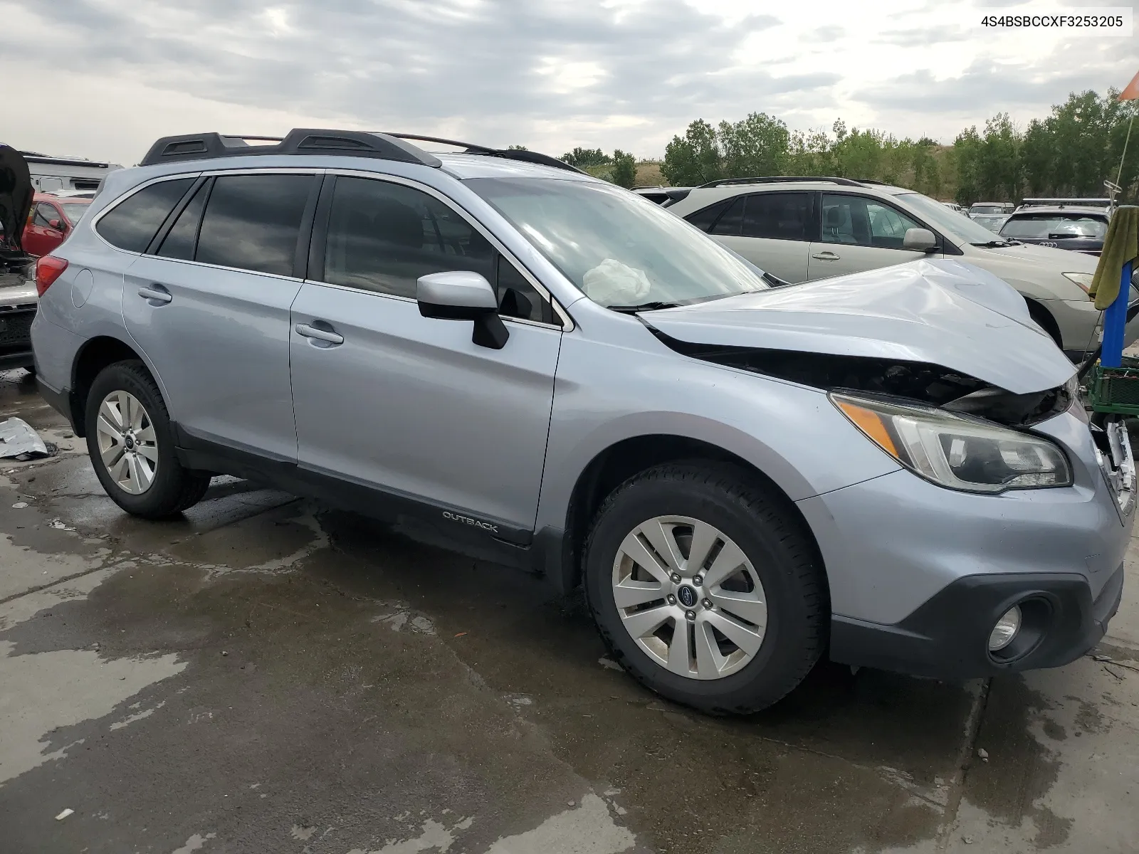 2015 Subaru Outback 2.5I Premium VIN: 4S4BSBCCXF3253205 Lot: 63858944