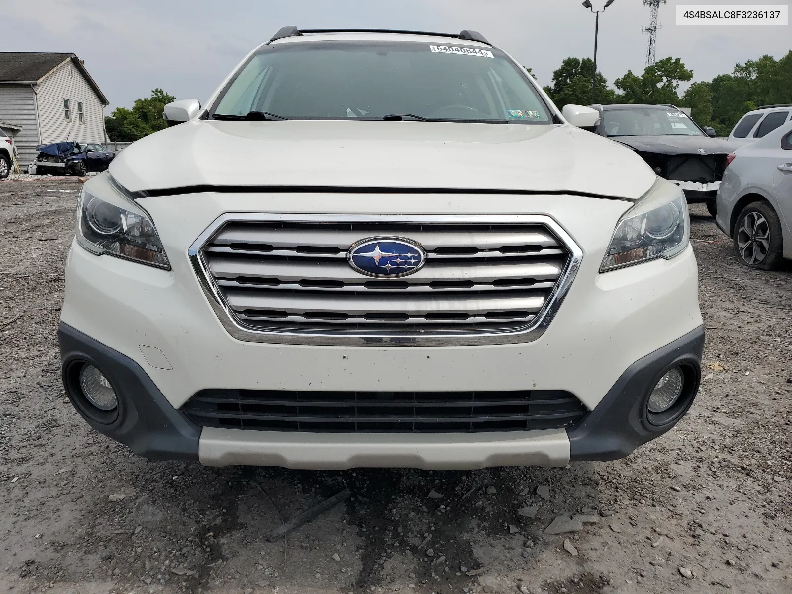 2015 Subaru Outback 2.5I Limited VIN: 4S4BSALC8F3236137 Lot: 64040644