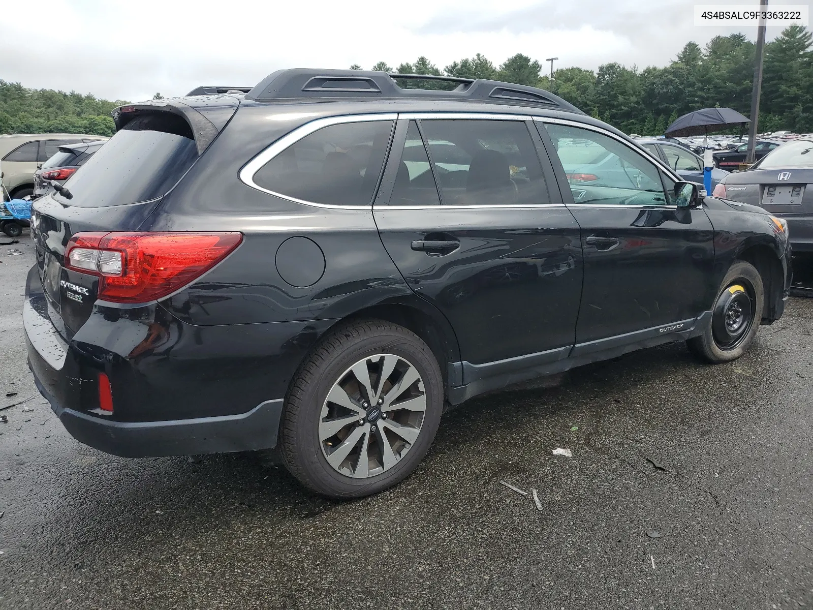 4S4BSALC9F3363222 2015 Subaru Outback 2.5I Limited