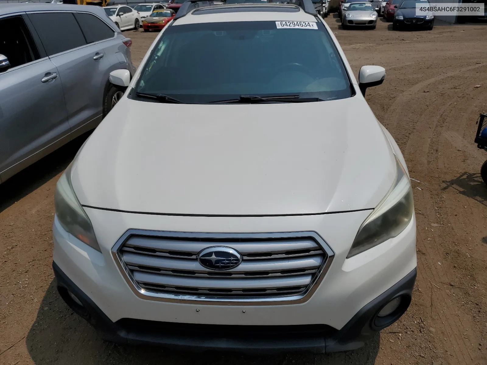 2015 Subaru Outback 2.5I Premium VIN: 4S4BSAHC6F3291002 Lot: 64294634