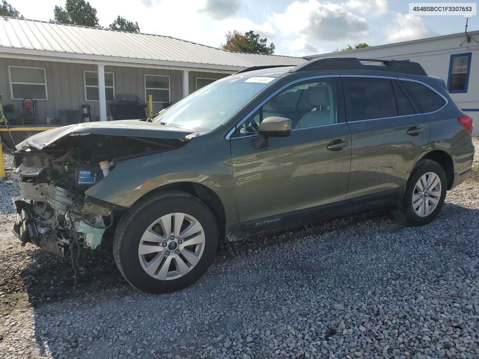 2015 Subaru Outback 2.5I Premium VIN: 4S4BSBCC1F3307653 Lot: 64440614