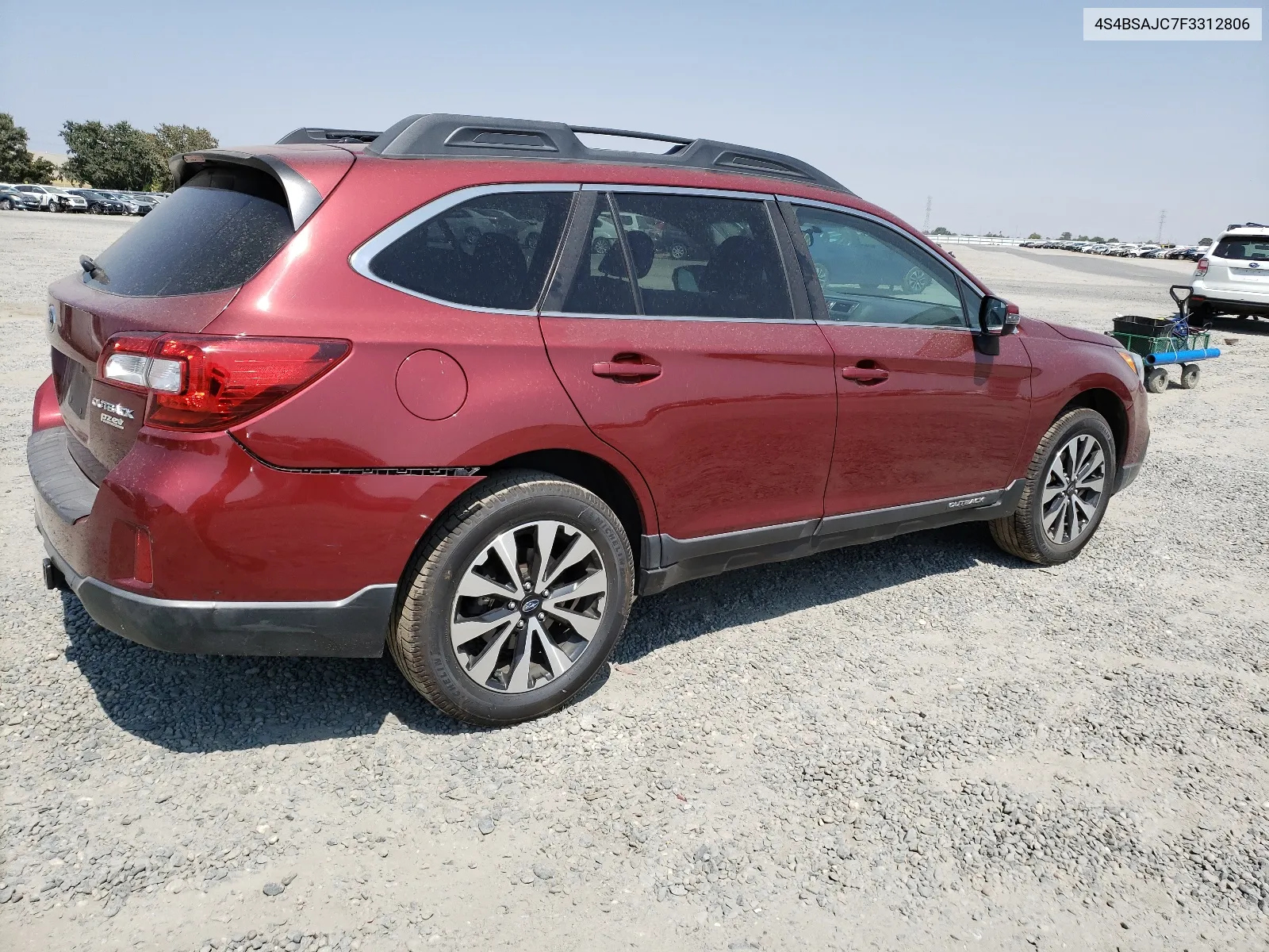 2015 Subaru Outback 2.5I Limited VIN: 4S4BSAJC7F3312806 Lot: 64475624