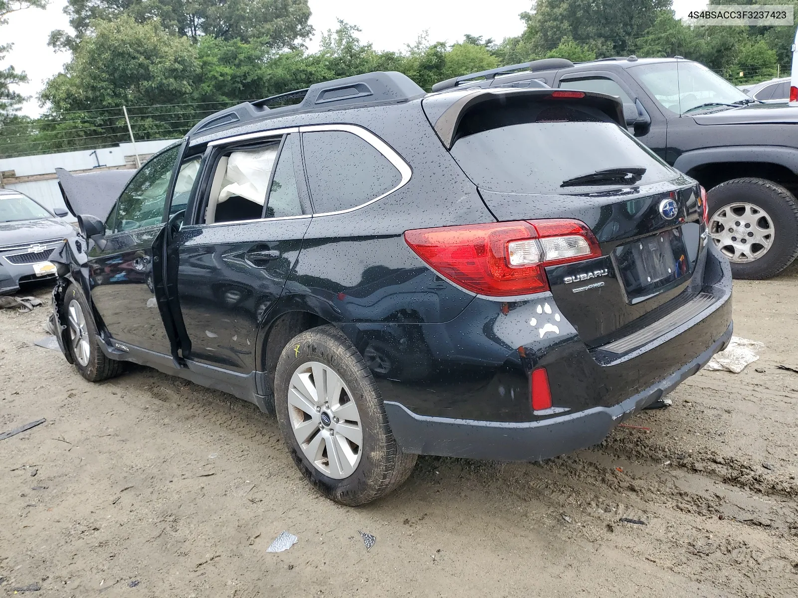 2015 Subaru Outback 2.5I Premium VIN: 4S4BSACC3F3237423 Lot: 64765984