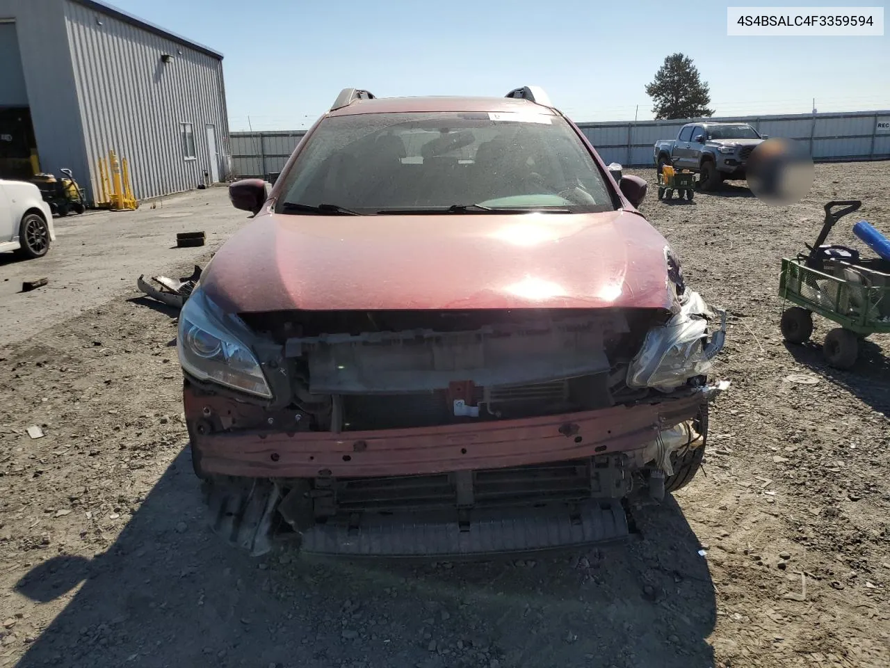 2015 Subaru Outback 2.5I Limited VIN: 4S4BSALC4F3359594 Lot: 64991934