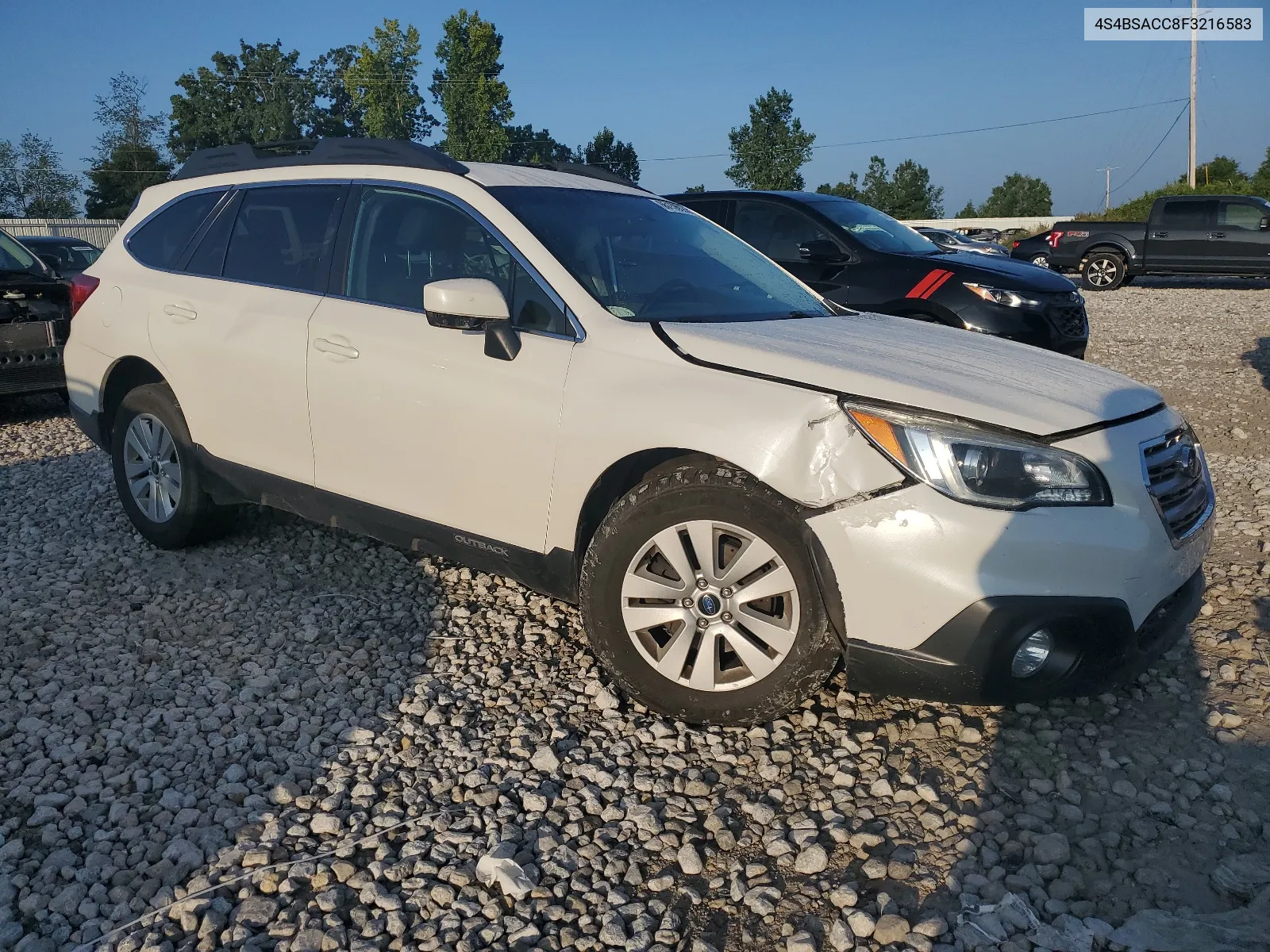 2015 Subaru Outback 2.5I Premium VIN: 4S4BSACC8F3216583 Lot: 65150024