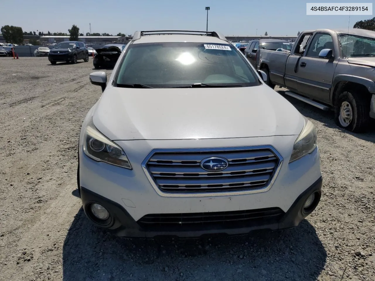 2015 Subaru Outback 2.5I Premium VIN: 4S4BSAFC4F3289154 Lot: 65178524