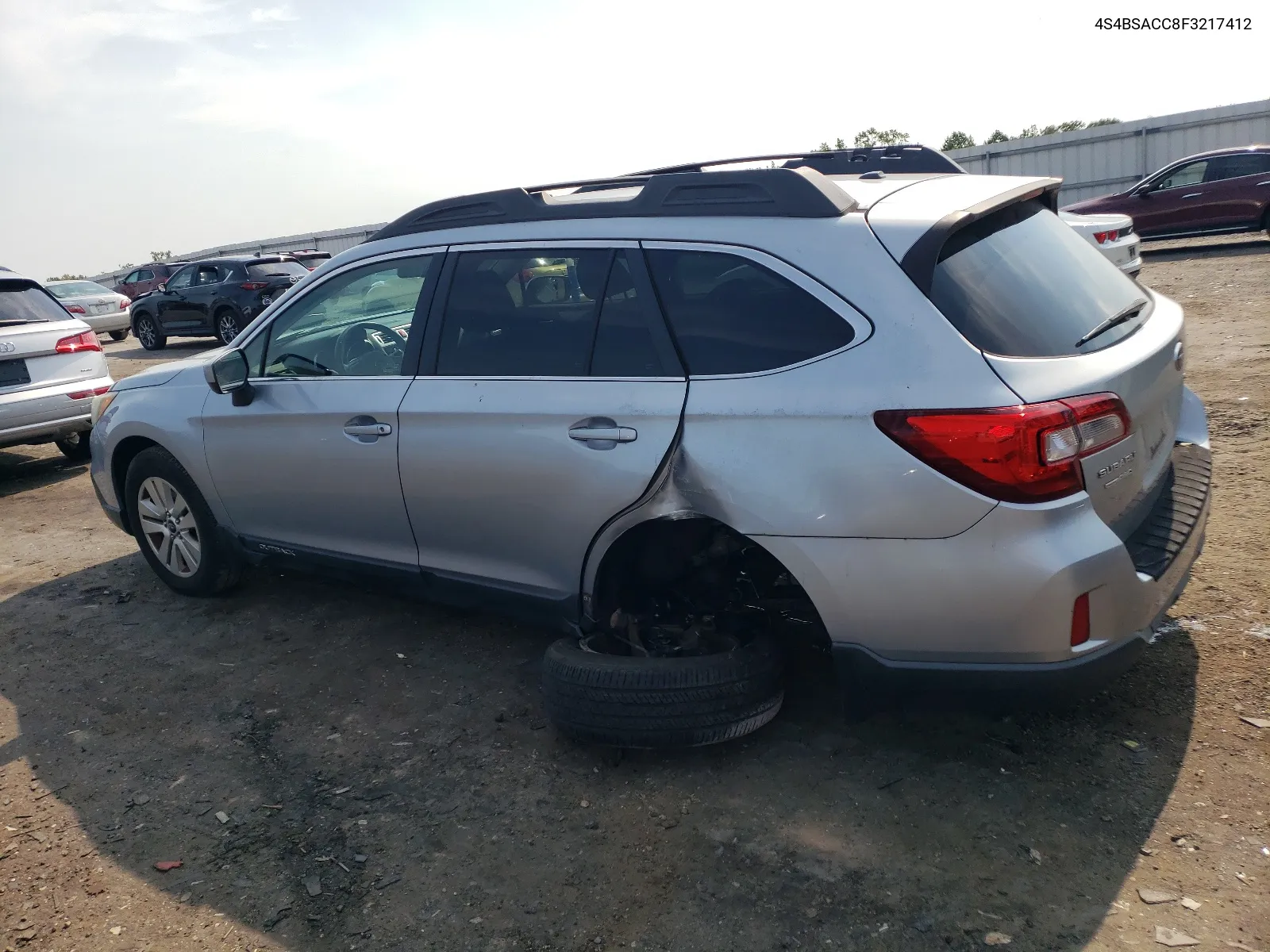 2015 Subaru Outback 2.5I Premium VIN: 4S4BSACC8F3217412 Lot: 66137064