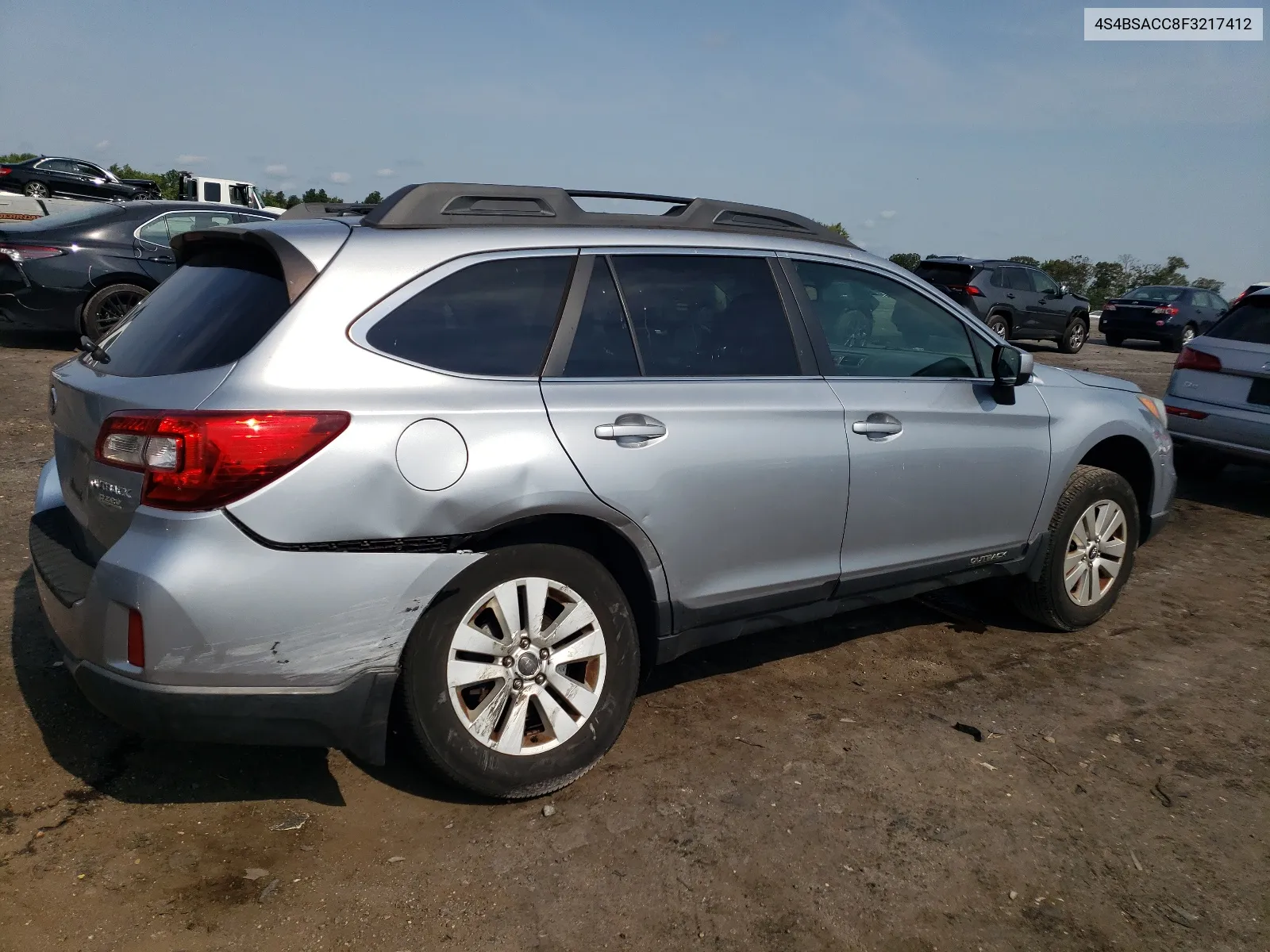 2015 Subaru Outback 2.5I Premium VIN: 4S4BSACC8F3217412 Lot: 66137064