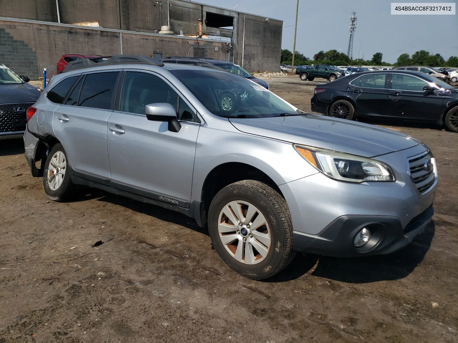 2015 Subaru Outback 2.5I Premium VIN: 4S4BSACC8F3217412 Lot: 66137064