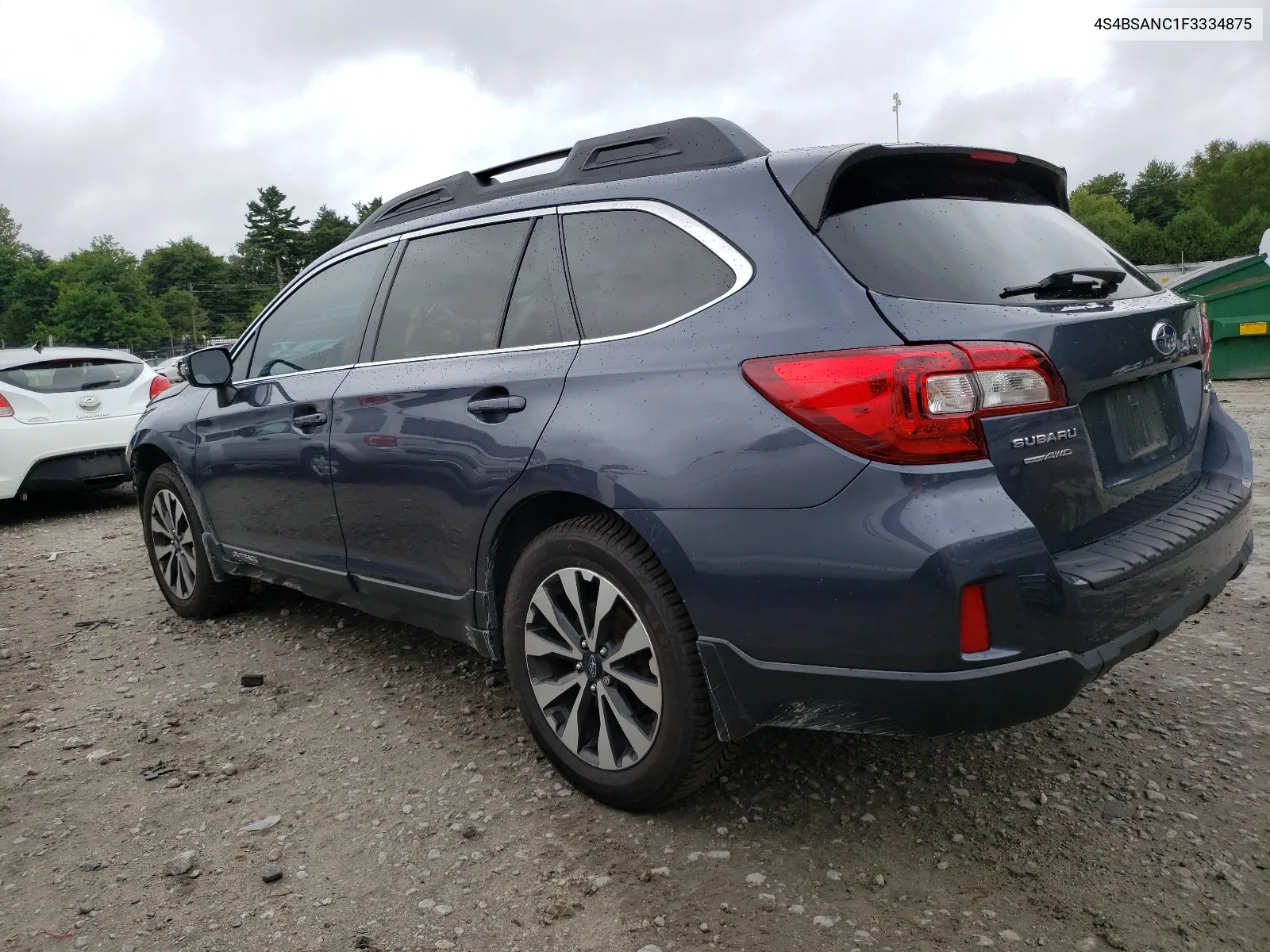 2015 Subaru Outback 2.5I Limited VIN: 4S4BSANC1F3334875 Lot: 66352594