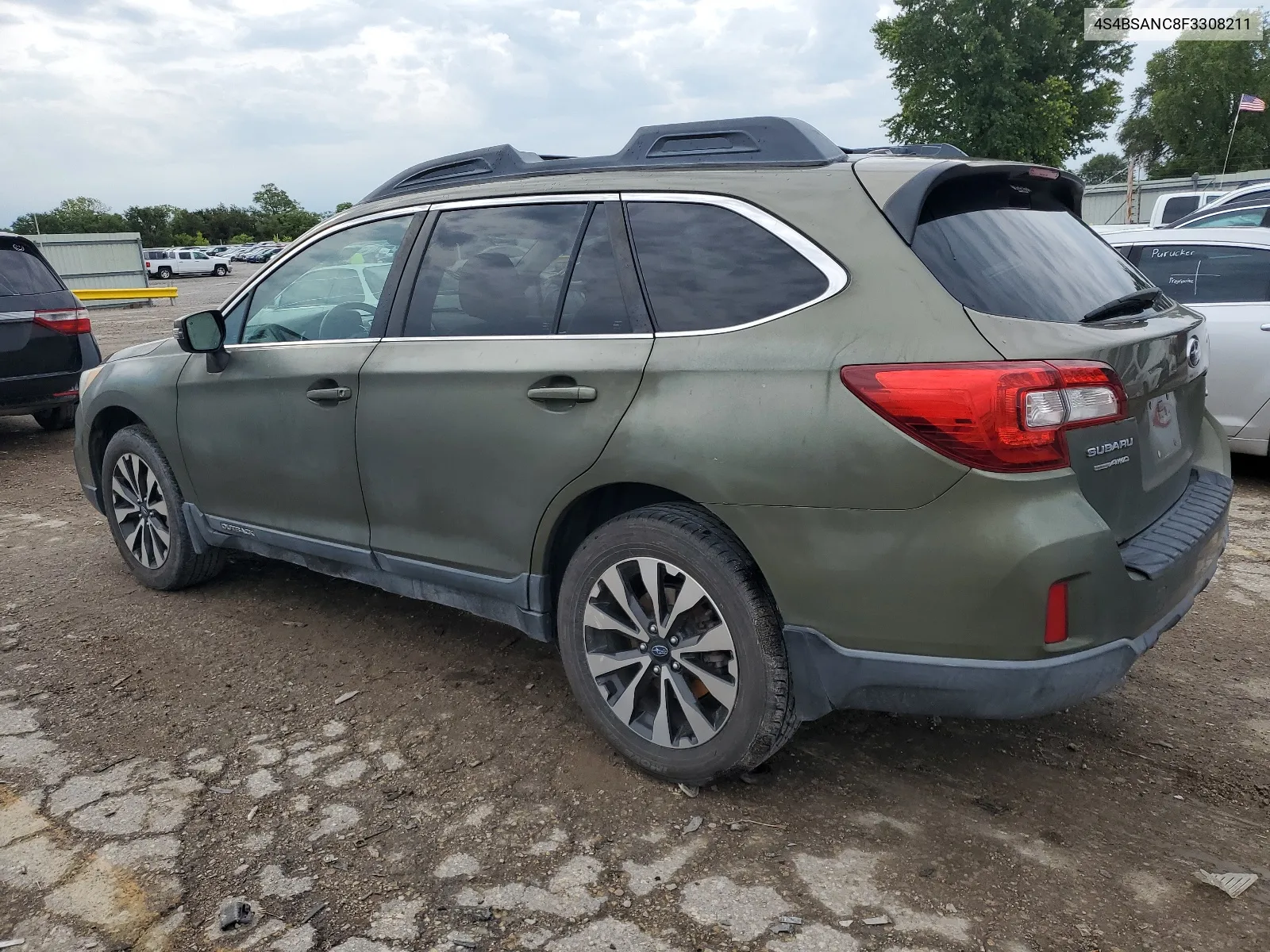 2015 Subaru Outback 2.5I Limited VIN: 4S4BSANC8F3308211 Lot: 66863334