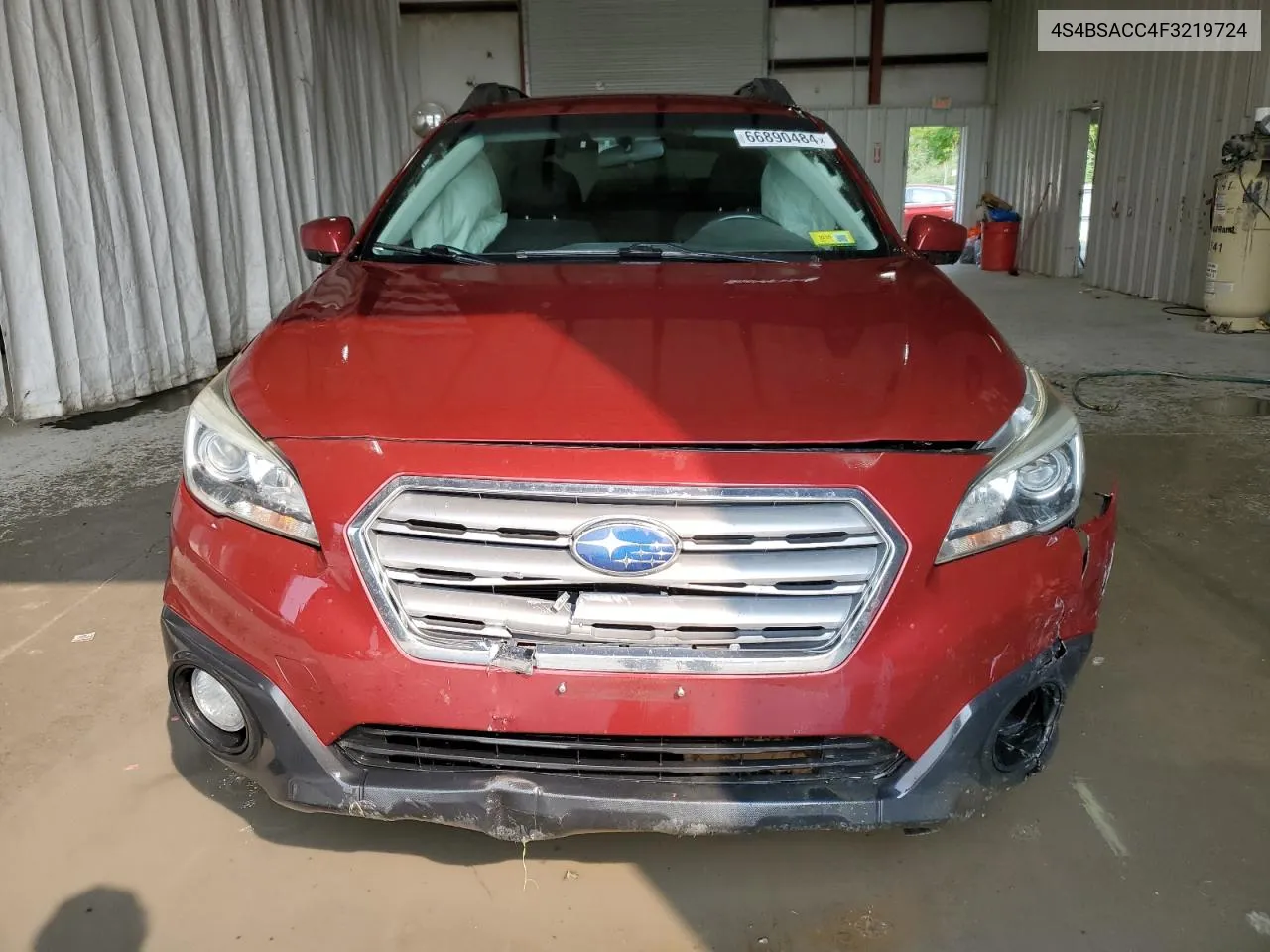 2015 Subaru Outback 2.5I Premium VIN: 4S4BSACC4F3219724 Lot: 66890484